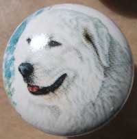 Cabinet Knob Great Pyrenes