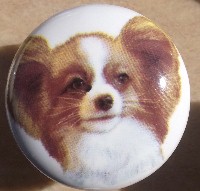 ceramic cabinet knob pappilon