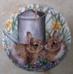 Cabinet Knob Bunnies