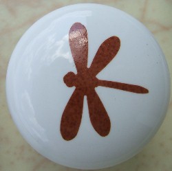 Cabinet Knob dragonflys dragonflies