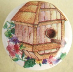 Cabinet Knob Birdhouses