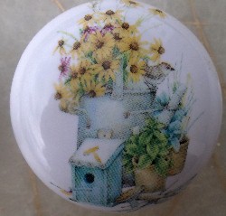 Cabinet Knob Birdhouses