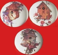 Cabinet Knob 3 Virma Birdhouses