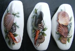 Drawer Pull Pretty Sea Shell seashell available at mariansceramics.com