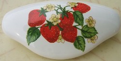 Cabinet knob pull Strawberries Strawberry