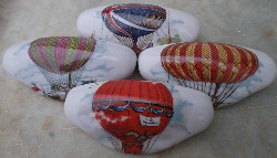 Cabinet Knobs pulls Hot Air Balloons 
