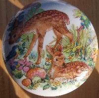 cabinet knob whitetail deer