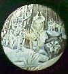CERAMIC CABINET KNOB KNOBS  WILDLIFE WOLF WOLVES