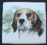 Ceramic Tile Beagle