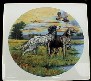 English Setter Wiermaraner Ceramic Tile