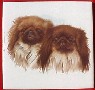 Pekingese Ceramic Tile