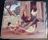 Ceramic Tile Farm Chickens