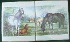 Ceramic Tile mural Horse 
