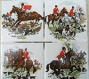 Ceramic Tile Mural Foxhunt 4115