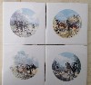 Ceramic tiles 4 draft horses
