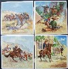 Ceramic Tile Mural Remington Horse 