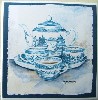 Ceramic Tile Wedgewood Teaset