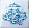 Ceramic Tile Blue Delft Teaset