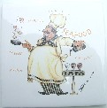 Ceramic Tile Seafood Chef 