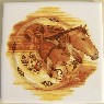 Ceramic Tile Southwest Horses
