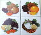 Ceramic Tile Mural Tropical Fruit