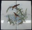 Ceramic tile Mural Birds #1