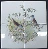 Ceramic tile Mural Birds #2