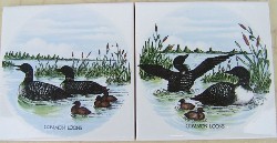 Ceramic Tile Loons