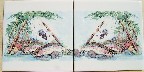 Ceramic Tile Mural Trout Fishing 