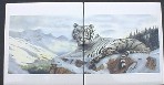 Ceramic Tile Mural White Tiger