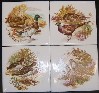 Ceramic Tile Mural Game Birds Ducks