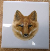 Ceramic Tile Fox