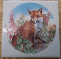 Ceramic Tile Fox
