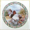 Ceramic Tile Wood Ducks