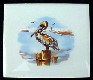 Ceramic Tile domestic bird pelican