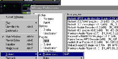 WinAmp Options