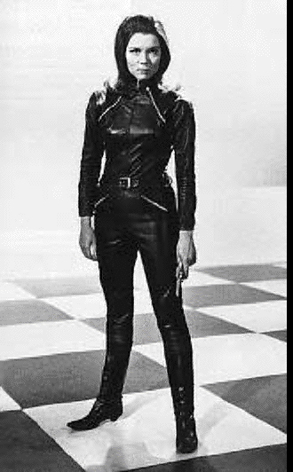 The beautiful, but deadly, Mrs. Emma Peel!