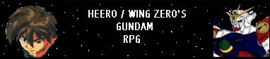 Heeros Gundam RPG