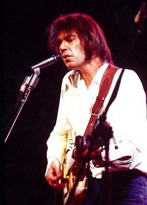 Neil Young Doing What He Does Best