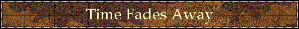 Time Fades Away