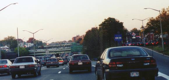 Van Wyck Expwy North towards Jamaica Ave.