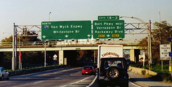 Van Wyck Expwy Northbound from Nassau