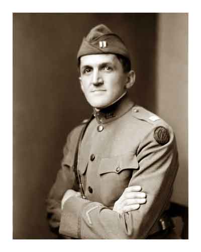 Photograph of Captain J. Alson Shantz from the The History of Company C