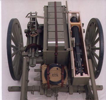 M1917 cart for transporting vickers gun