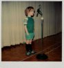 Jamie's First Public Performance - Nursery School Graduation, singing Rudolph the Red Nosed Reindeer, June 1980