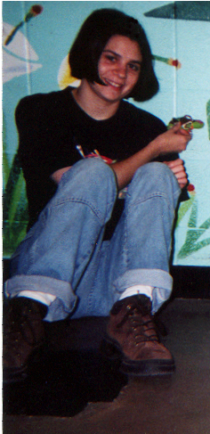 Me and Sporkette or as I like to call her Spaghetti!:)