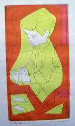 Boy with Shears 19 � x 10 � edition of 90 sagefinds 6/04