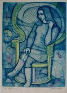 Ora #2 11 7/8" x  8.75  Edition of 90 eBay 5/03 