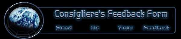 Consigliere's Feedback Form