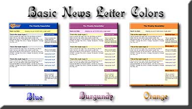 Basic News Letter Colors
